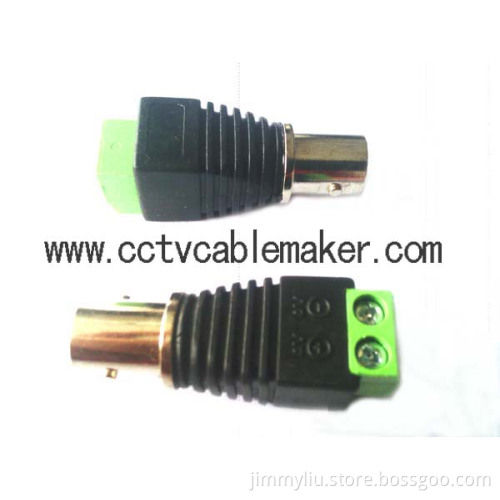 CCTV BNC Balun with Screw Terminals Coax CAT5 To Camera CCT